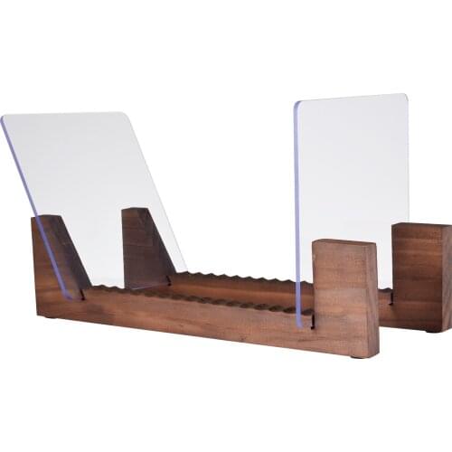 Large Capacity Vinyl Record Storage Holder Display Stand Holds Up to 25 Albums #W0