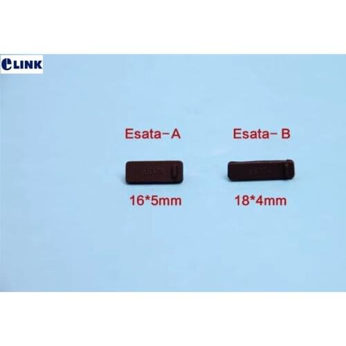 100pcs eSATA dust cap soft silicone for computer laptop protective cover free shipping ELINK