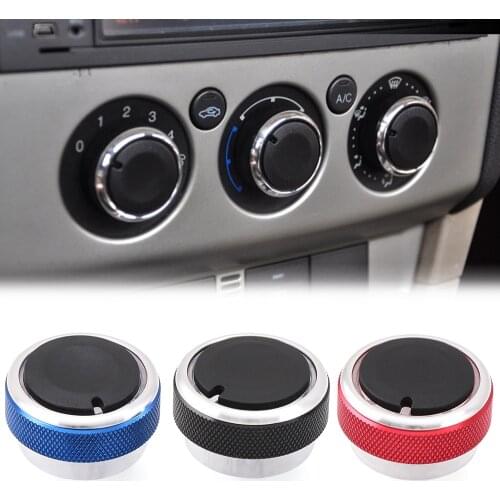 3 Pieces/Set Refit For Ford Focus 2 MK2 Focus 3 MK3 Mondeo AC Knob Car 3PCS Air Conditioning Heat Control Switch Knob For Focus