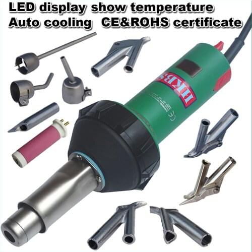 110V/220V 1600W digital Plastic welding Gun/Plastic welder/Hand held hot air gun/Hot Air Torch Plastic Welding Gun Welder Pistol