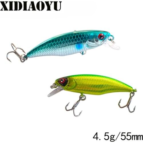 Submerged Minoruya bait 55mm4.5g full swimming layer fake bait bait mandarin fish Alice-mouth bass