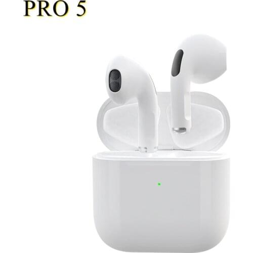 Mini Pro 5/Pro 4 Bluetooth Earphone TWS Wireless Headphones HiFi Music Earbuds Sport Gaming Headset with GPS and Rename