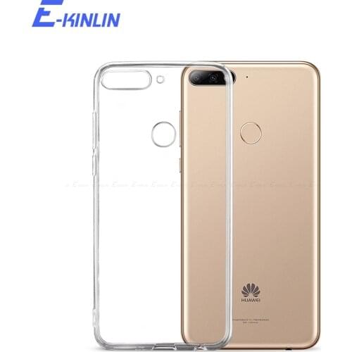 UltraThin Clear Soft Full Cover For HuaWei Y3 Y5 Y6 Y7 Y9 II 2 3 Pro Prime Compact Lite GR5 2017 2018 2019 TPU Back Case