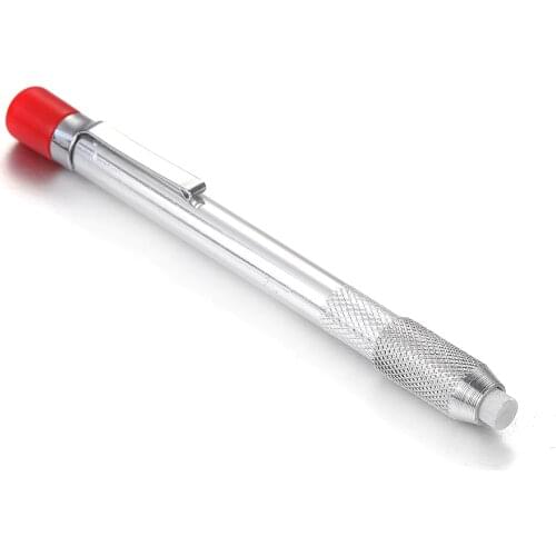 Universal Hot Sale New 1/6PCS Mini 130*10mm Stainless Steel Slate Pencil DIY Sewing Soldering Incision Tools Marker Marking Pen