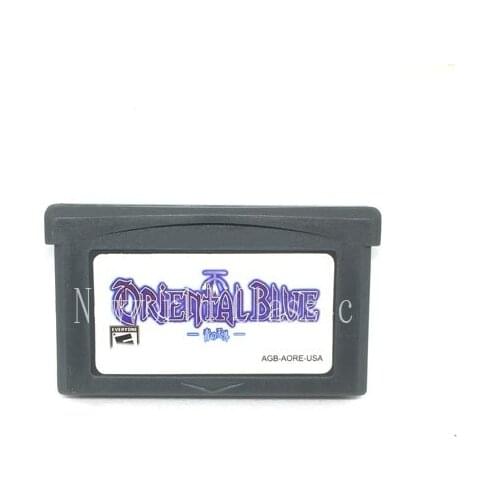 Oriental Blue for 32 Bit Video Game Cartridge Console Card English Language US Version