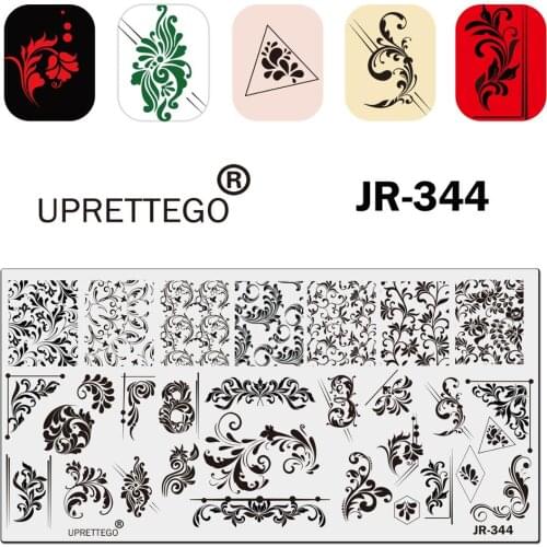 2020 Stainless Steel Stamping Plate Template Jungle Tiger Leopard Halloween Orchid Vintage Lady Ornament Christmas JR341-350