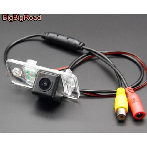 BigBigRoad For A6 A6L C6 S6 RS6 / Q7 SQ7 4L / S5 A8 A3 Cabrio Vehicle Wireless Rear View Backup CCD Camera HD Color Image