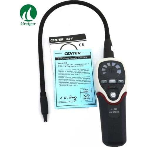 CENTER-384 Track Gas Leak Detector Gas Detector 5% Hydrogen (H2) + 95% Nitrogen (N)