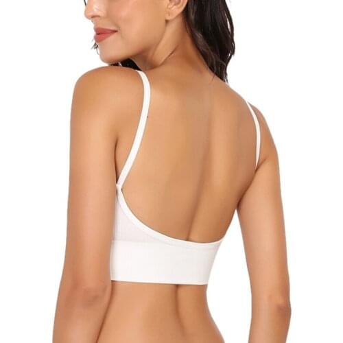 Women Bra Panties Set Seamless Push Up Sports Bra Set Solid Color Fitness Underwear Lingerie Set