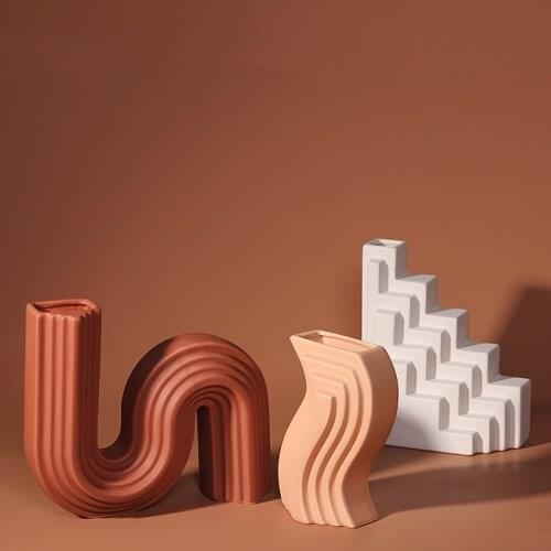 Geometric Wave Candle Mold Striped Columnar Aromatherapy Candle Silicone Mold Home Decor Line Abstract Crafts Moulds