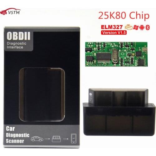 Hot Selling Super MINI V1.5 ELM327 Bluetooth ELM 327 1.5 OBD2 / OBDII for Android Torque Car Code Scanner Diagnostic Tool