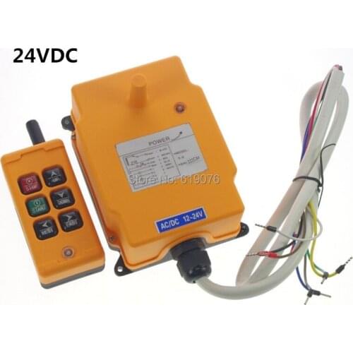 HS-6 24VDC 1 Speed 6 Channels Hoist Crane Radio Remote Control System
