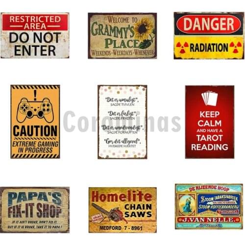 College Dorm Metal Retro Plate New Funny Warning Vintage Tin Sign Decoration Plaque Poster Cafe Bar Wall Art Man Cave Home Decor