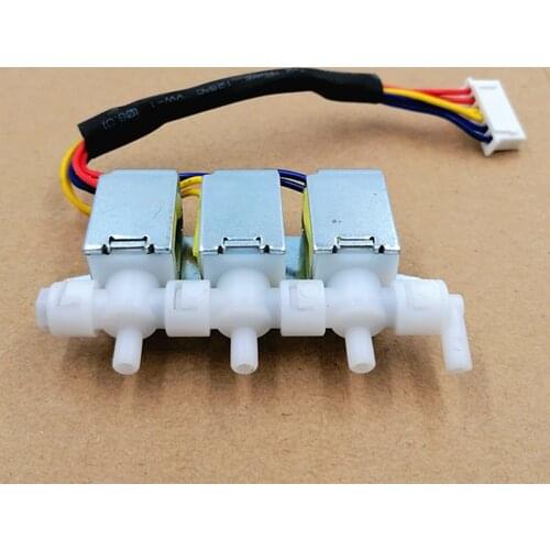 Normally closed valve Three valve DC12V Multi-control micro valve gas distributor