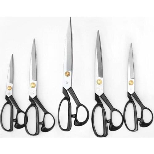 Cutting Scissors For Sewing Tailors Fabric Clothes Cutter Shears Sharp Thread Scissors Blade Handmade Dressmaker DIY Accessories
