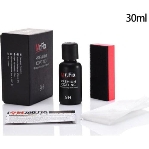 9H Car Coating Liquid Glass Nano Ceramic Paint CareSuper Hydrophobic Anti-scratch Waterproof Car Paint ​care Maintenance TSLM1