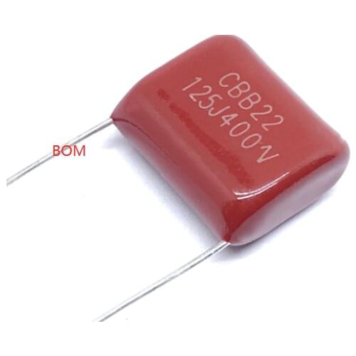 400V 103J 10NF 5% 104J 334J 224J 474J 105J 125J 155J 225J 335J 475J 4.7UF 5% CBB Polypropylene film capacitor
