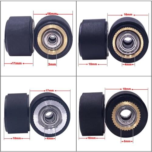 High Quality Factory Price 6 pcs Pinch 3x11x16 mm Rollers for Roland Gcc Vinyl Plotter Cutter Free Shipping