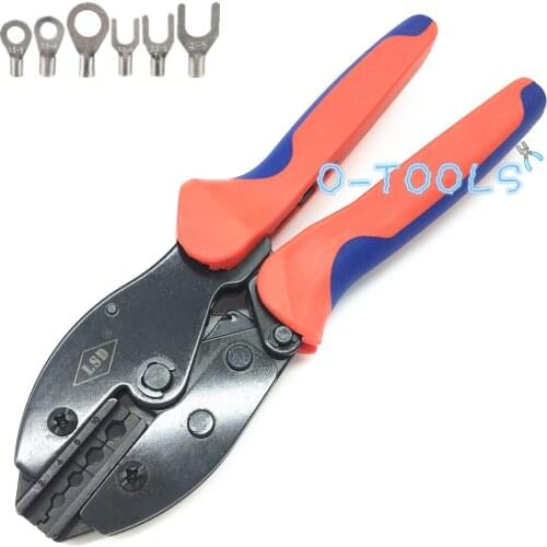 Hand crimping tool 22-10AWG crimping pliers for crimp non-insulated cable connector 2,4,6,10mm² multi tools LY-210TX