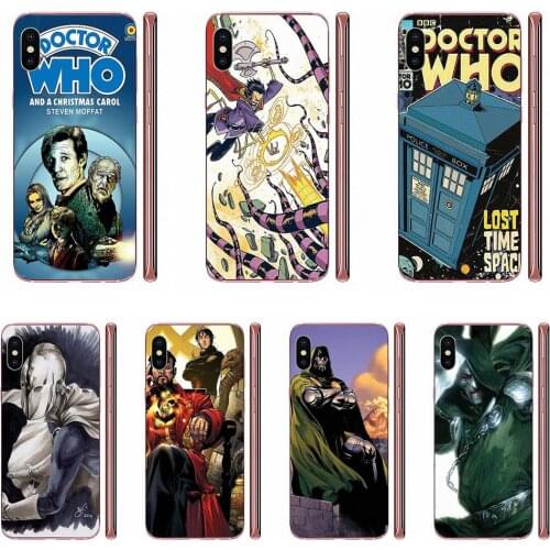 Skin Thin New Retro Doctor Who Comic Book For Samsung Galaxy Note 8 9 10 Pro S4 S5 S6 S7 S8 S9 S10 S11 S11E S20 Edge Plus Ultra