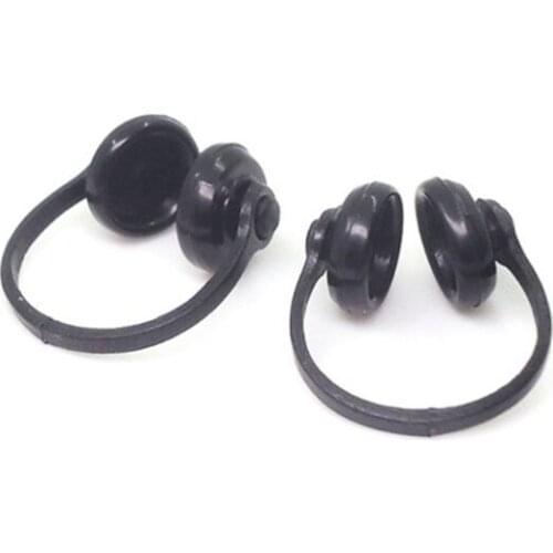 2pcs 1:12 Scale Dollhouse Miniature Accessories Mini Doll House Earphone Headset Headphone Decor Collection Gift E65D