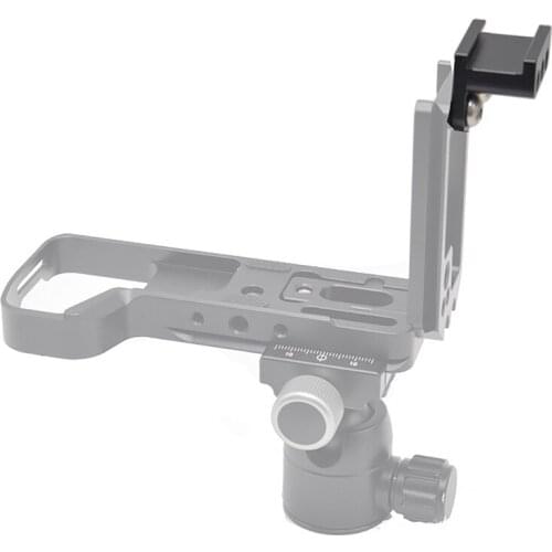 Aluminum Alloy Cold Shoe Mount Adapter for Camera Cage Microphone / Flash / Led Light / Monitor