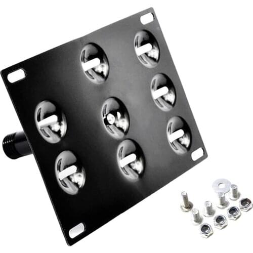 Car Bumper Tow Hook License Plate Mount Bracket Holder License Plate Holder for Mazda 3 Mazda 6 CX5 MX5