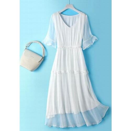 Bogeda White Summer Dresses