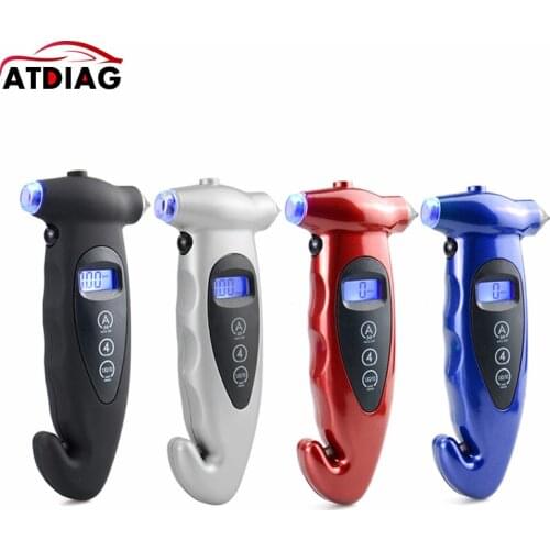 Newest Version Tire pressure gauge 0-150 PSI Backlight High-precision digital tire pressure monitoring car tire pressure gauge