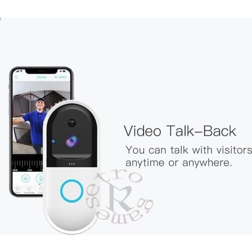 B50 wifi doorbell camera Video Intercom for Home night vision anti-theft remote monitoring Visual Door Phone