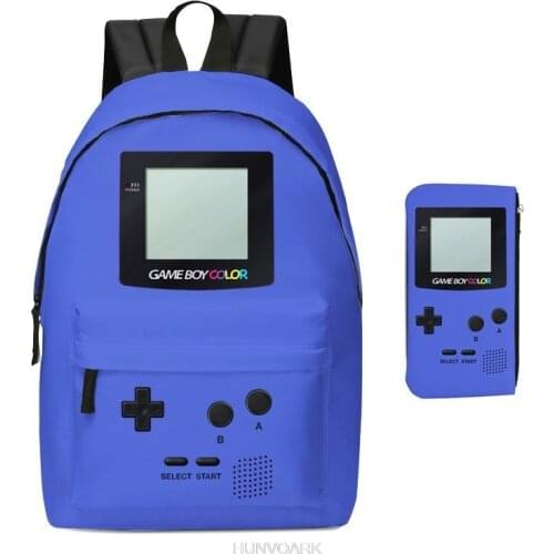 Game Machine Backpacks Polyester Back To School Teens Backpack Breathable School Bags For Boys Girls Colorful Travel Mochilas