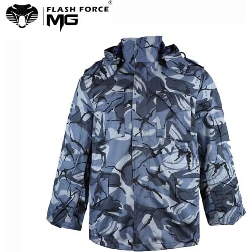 Mens Military Tactical Jacket M65 Camouflage Fleece Hoodie Windbreaker US Army Uniform Clothing Autumn Winter Hunting Coat