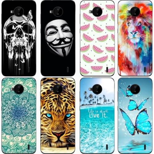 Fashion Soft silicone TPU Back Cover For Nokia C10 for Nokia C20 Phone Funda Case For Nokia C20 Plus Cute Cartoon Case