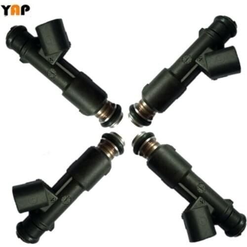 NEW FUEL INJECTOR (4) FIT FORTOYOTA Xiali N+ 1.4L Wheeler 1.6L Pose Geely Vision 1.5L L4 25376995 N281B 1995-2015