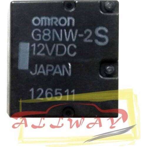 OMRON-Doppel-Relais For Renault Megane/Scenic UCH units G8NW-2S, 12V-, max.16V-, max.30A, 2x 1 UM (mini,KFZ)2R31