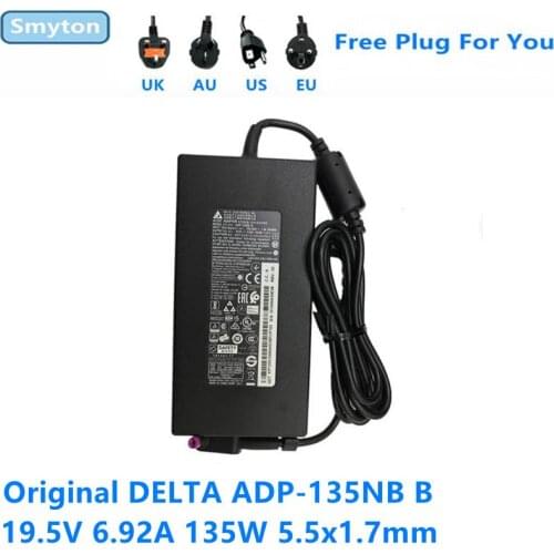 Original DELTA ADP-135NB B AC Adapter 19.5V 6.92A 135W 5.5x1.7mm For LITEON PA-1131-26 A18-135P1A Laptop Charger Power Supply