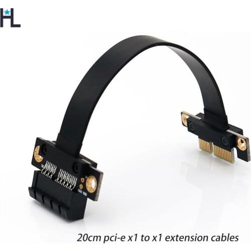 PCI-E 3.0 x1 to x1 36PIN extension cable support pci express X4/X8/16 compatible motherboard graphics card DropShipping