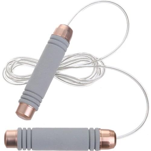 Jump Skipping Ropes Tangle-Free with Bearings Adjustable Length Speed Jump Rope Fitness Workout Equipments