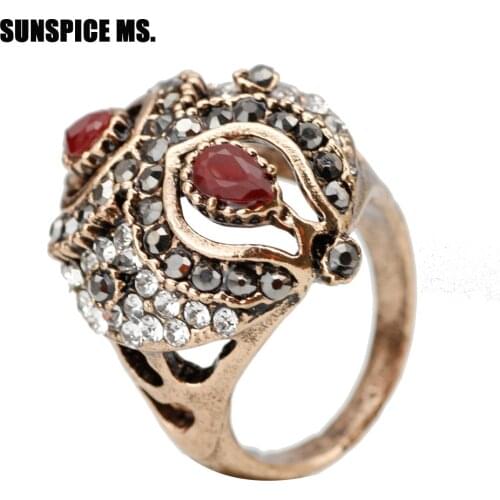 Sunspice Ms. Women's Gold Rings