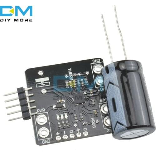 MCP73871 USB DC Solar Lipoly Lithium Lon Polymer Charger 3.7/4.2V Battery Module 2-Pin JST Cable Low Battery Indicator DIY KIT