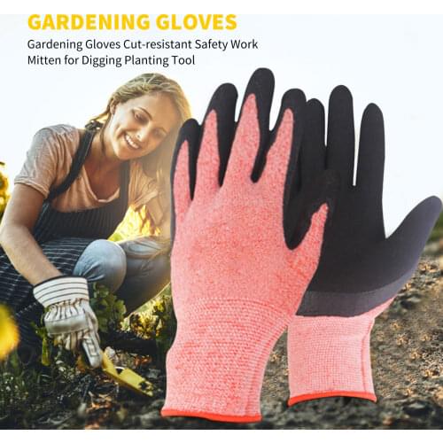 1 Pair Garden Gloves For Women And Men Breathable For Outdoor Gardening Working Fishing Weeding Digging Seeding Planting