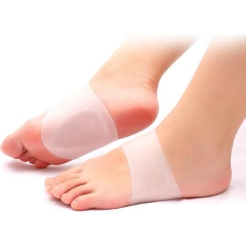 1Pair Professional Orthopedic Arch Support Foot Pad For Men Women Flat Feet Flat Feet Corrector Shoe Cushion Insole For Fasciiti