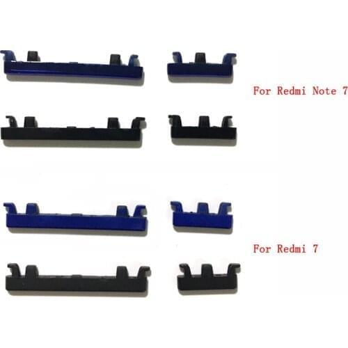 10pcs For Xiaomi Redmi 7 Note 7 Pro Volume Power Button Power ON OFF Volume Up Down Side Button Key