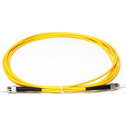 ST/ UPC-ST /UPC Fiber Optic Patch Cord Simplex Diameter 2mm or 3mm Single Mode Cord Length 1M 2M 3M or Accept Customization