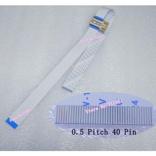 50cm 40Pin Flexible Flat Cable Extension Cable Adapter Connector 0.5 Pitch 40P FFC FPC Extension Cord Connector 40P Extend Line