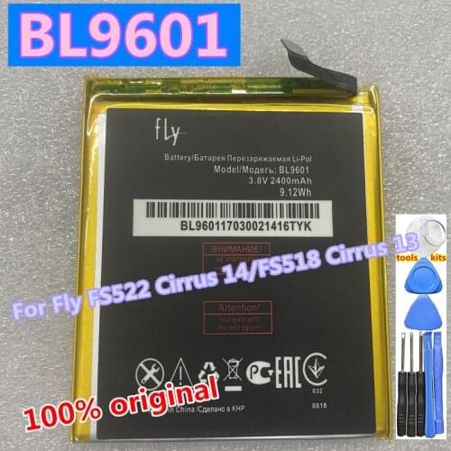 3.8V 2400mAh High Quality Battery BL9601 for Fly FS522 Cirrus 14/FS518 Cirrus 13 Cell Phone
