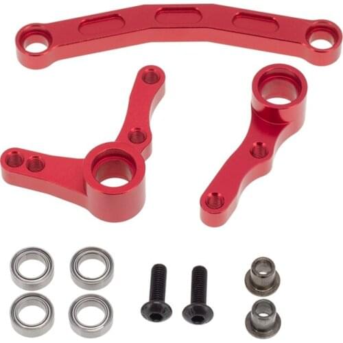 Aluminum Steering Assembly for 1/10 Redcat Blackout XTE SC XBE (Pro) Upgrade Parts Accessories