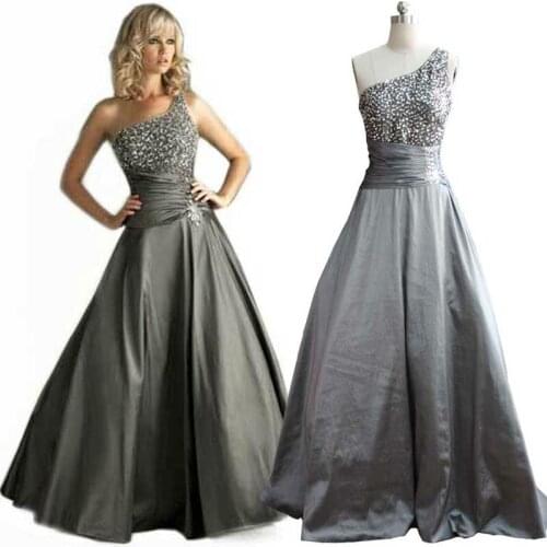 Beautifly Womens One Shoulder Evening Dresses