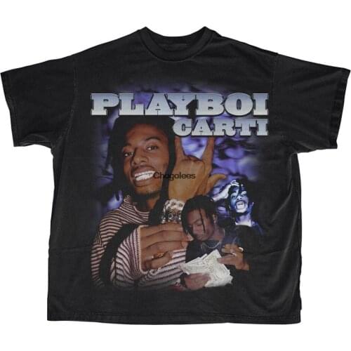 Playboi Carti Rap Tee Funny Birthday Cotton Tee Vintage Gift For Men Women