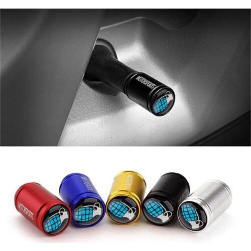 Frosted Surface Car Moto Bike Tyre Valve Stems Cap For Morris Garages MG Gundam 350 550 3 Tire Air Dustproof Wheel Caps Grenade